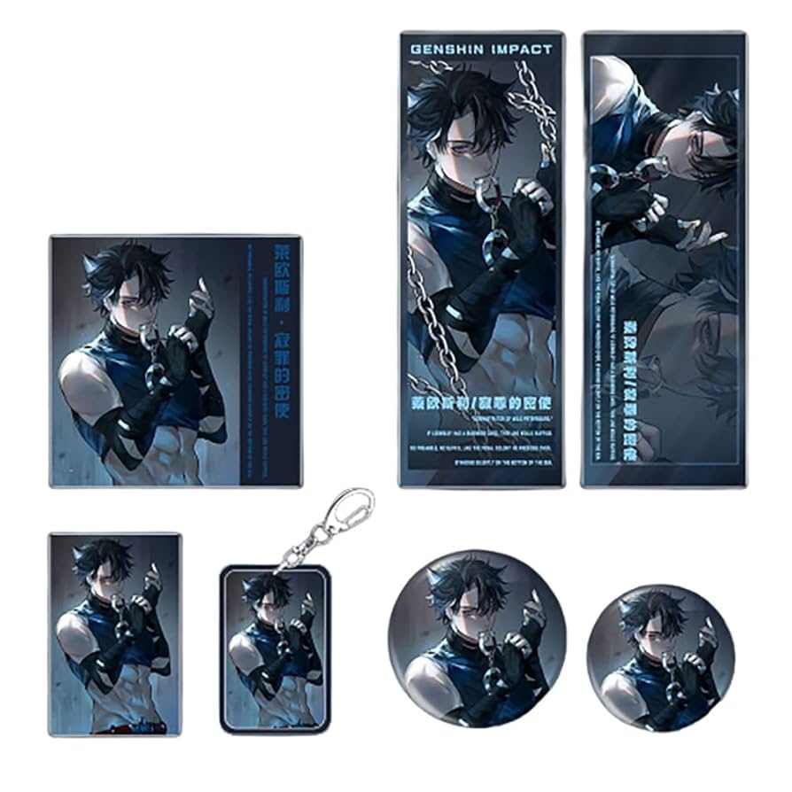 原神 チケット風カード リオセスリ チケットホルダー グッズ 特典 日本