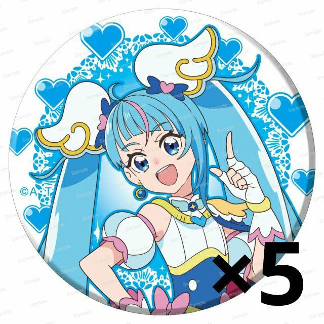 キュアスカイ プリキュア 中国 スクエア缶バッジ 中国缶 キュアスカイ