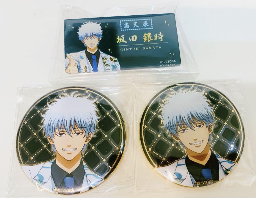 銀魂 J-WORLD 景品 缶バッジ 坂田銀時 銀魂 J-WORLD 景品 缶バッジ