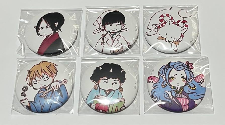 鬼灯の冷徹 白澤 缶バッジ セット Amazon.co.jp: 鬼灯の冷徹 缶バッジ 鬼灯