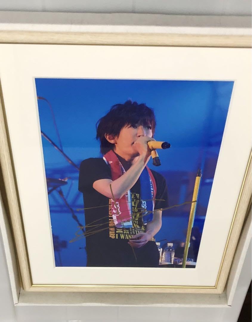 ラルクTETSUYAサイン入りポスター ラルクTETSUYAサイン入りポスター