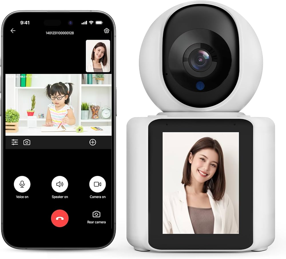 Amazon.co.jp: 【双方向ビデオ通話】見守りカメラ 高齢者 ペットカメラ