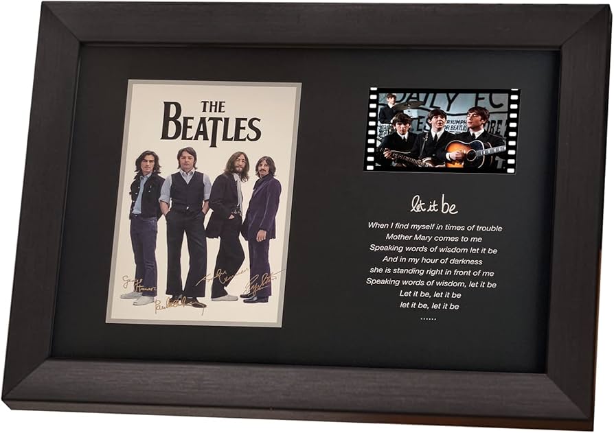 ビートルズ Beatles ジョージ ジョン 写真 フォト 額縁 ビートルズ