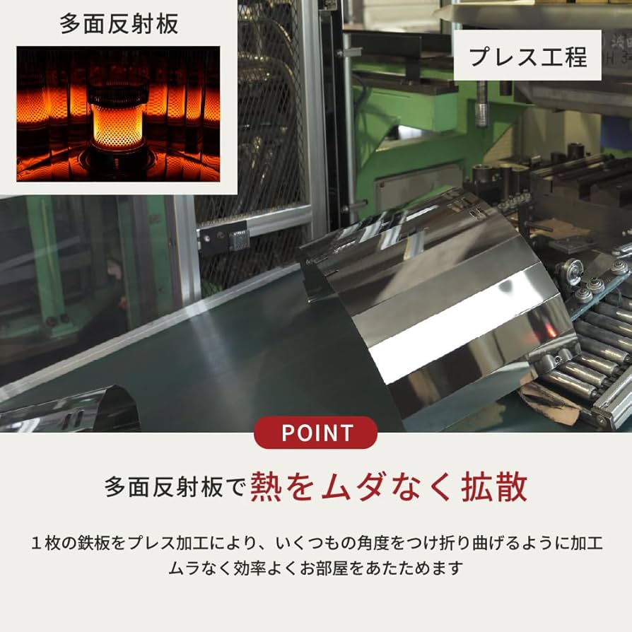 Amazon | 【トヨトミ】反射形 石油ストーブ ダブルクリーン 遠赤効果