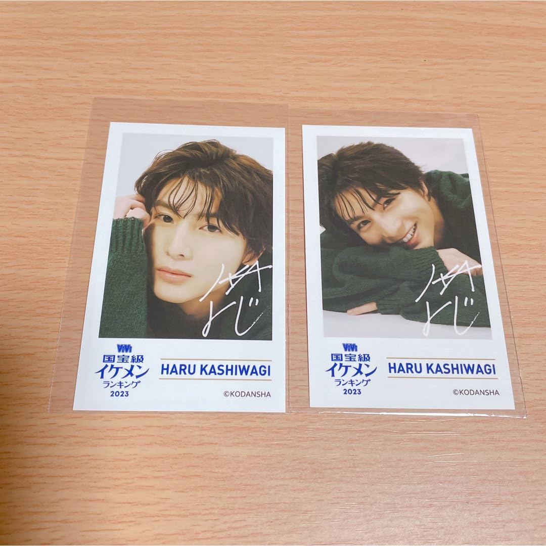 柏木悠 サイン入りチェキ 森香澄と柏木悠のサイン入りチェキを1名様に