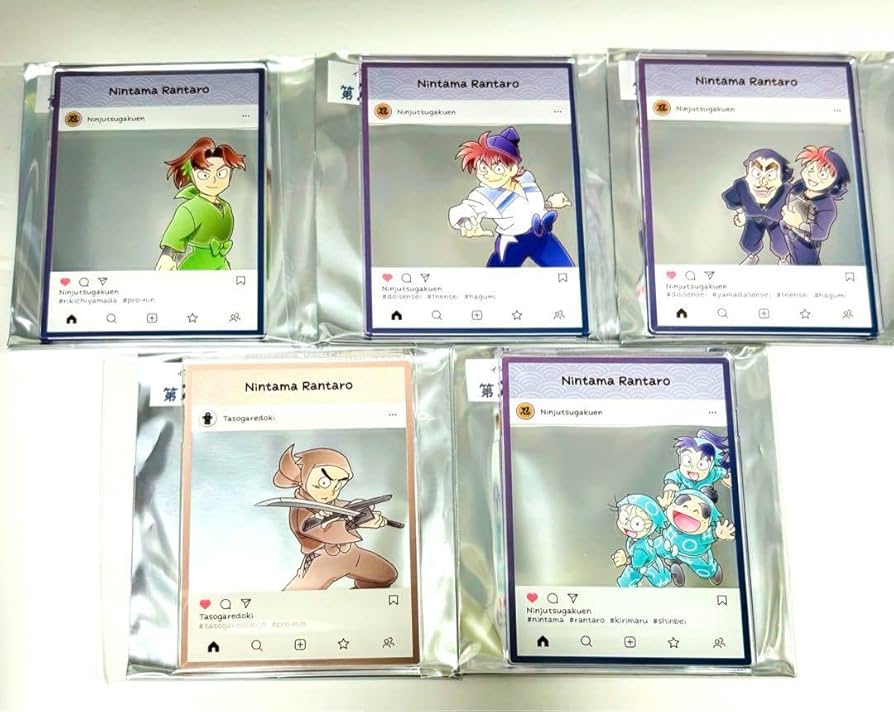 忍たま乱太郎 アクリル トレカプレート インスタ風 土井半助 レア