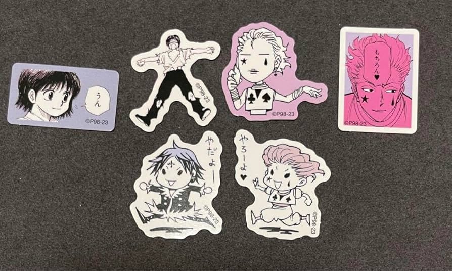 HUNTER×HUNTER ハンターハンター サマーフェア ステッカー6ヒソカ