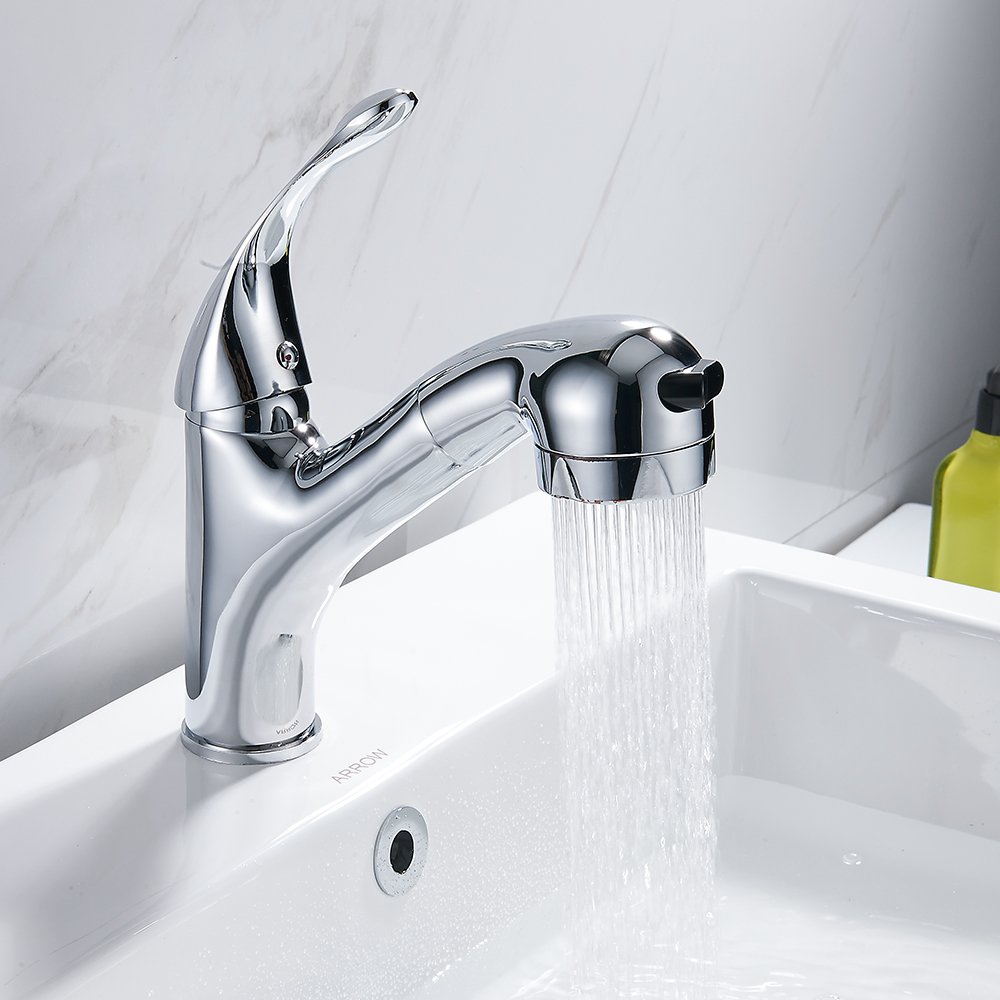 Amazon.co.jp: キッチン用水栓 めっきハンドシャワー 洗面台蛇口 混合