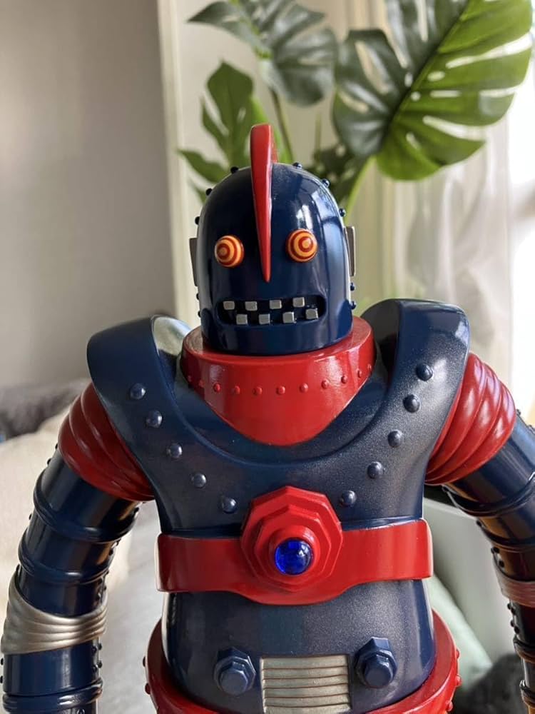 Amazon.co.jp: meteoritetoy robot-78 レトロ 創作 ロボット ソフビ