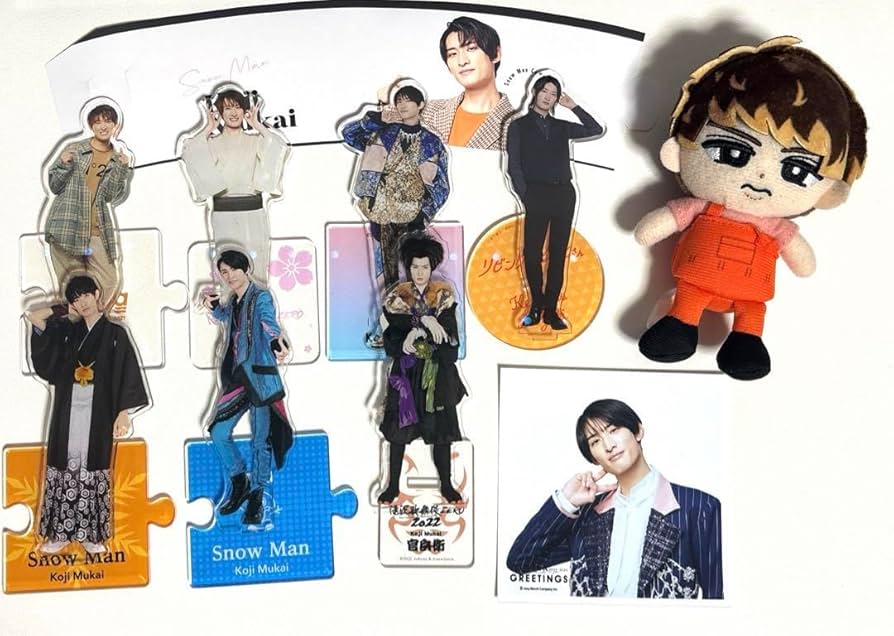 向井康二 アクスタセット 向井康二 アクスタセット Snow Man 向井康二