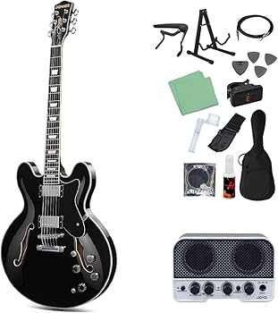 Amazon | Donner DJP-1000 Black エレキギター初心者14点セット