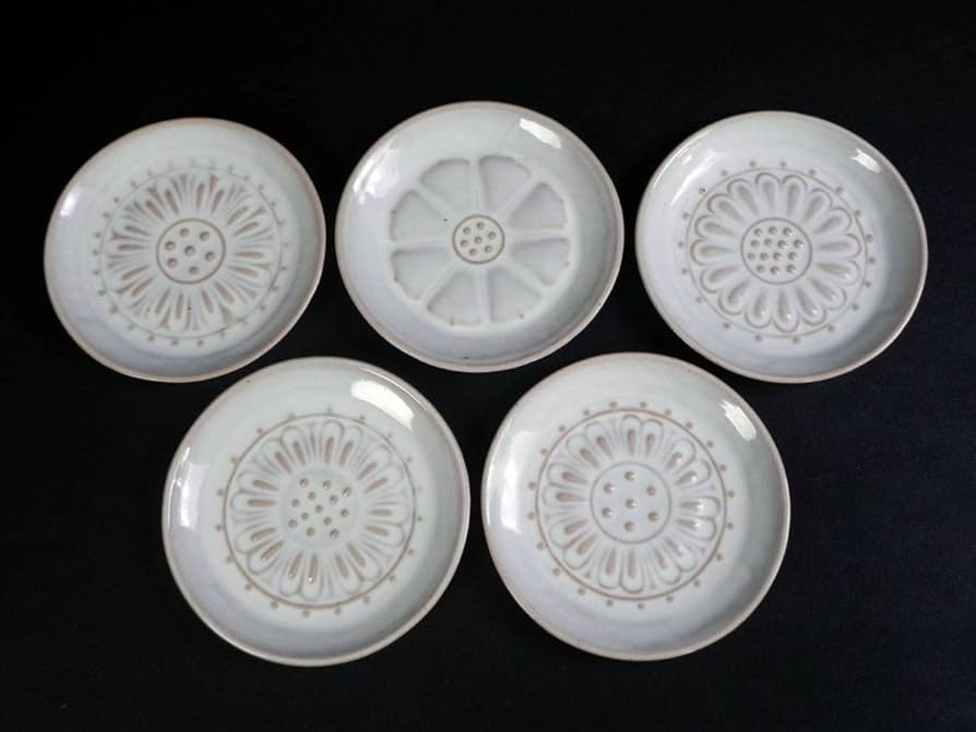 確認画面です。赤膚焼 尾西楽斎 南都古瓦皿 5枚組 茶道具 骨董