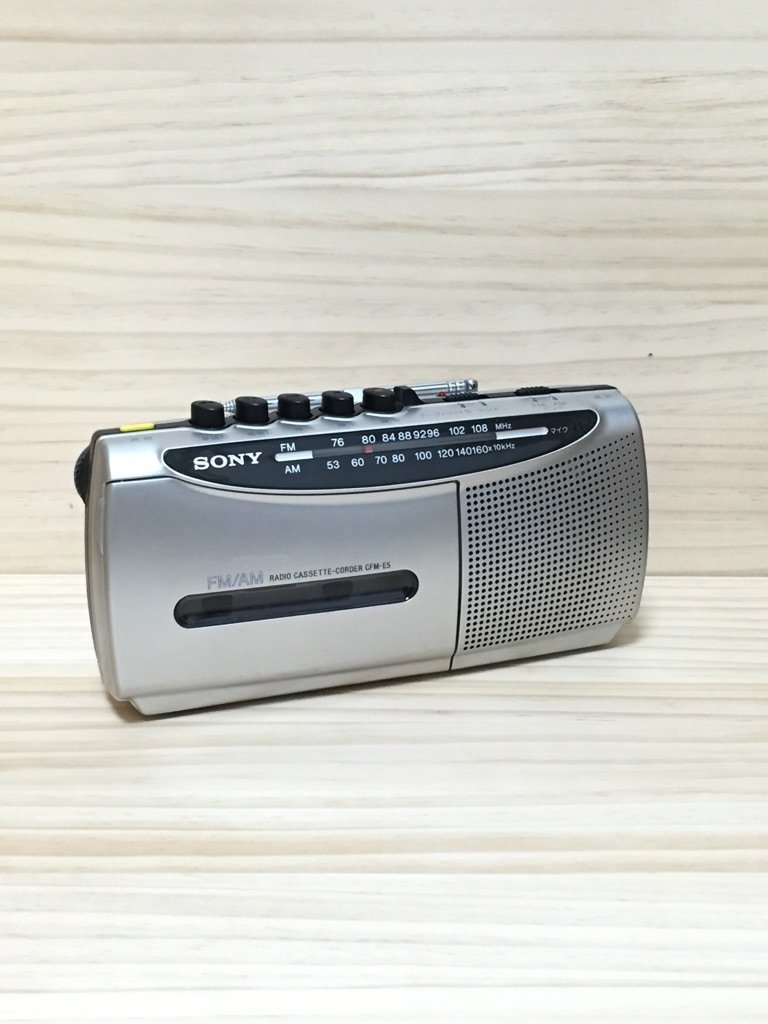 Amazon.co.jp: SONY ラジオカセットコーダー E5 シルバー CFM-E5/S