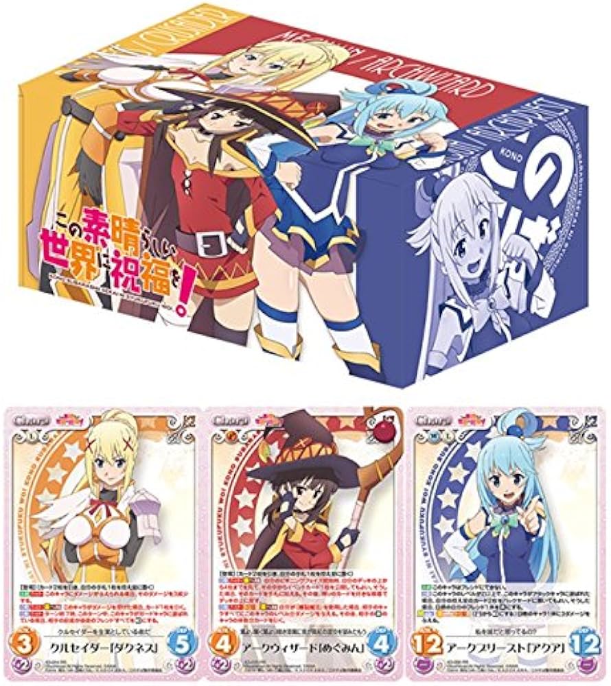 ヴァイス アクセルの街の問題児 アクア＆めぐみん＆ダクネス SP サイン