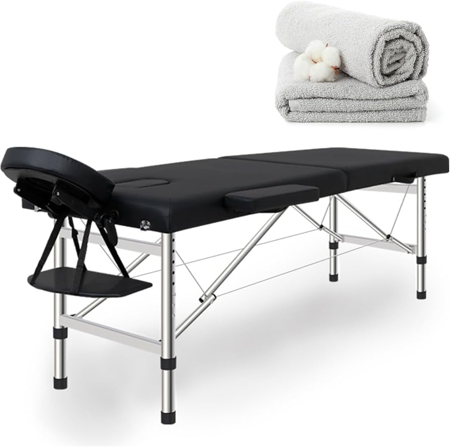 Amazon.co.jp: CLIECO 折りたたみ マッサージベッド タオル3枚付