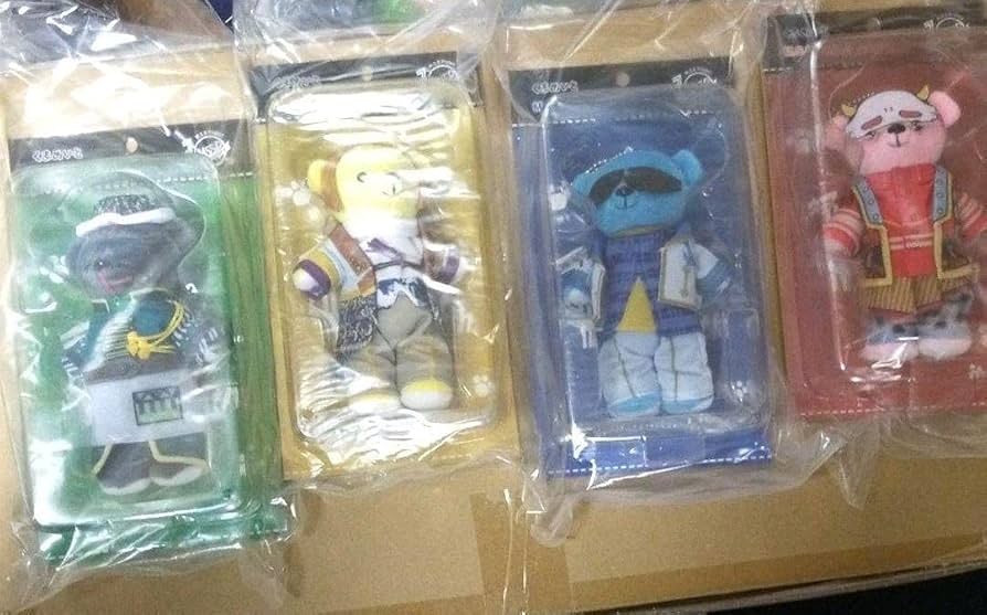 Amazon.co.jp: M.S.S.P くまめいと 全4種セット : おもちゃ