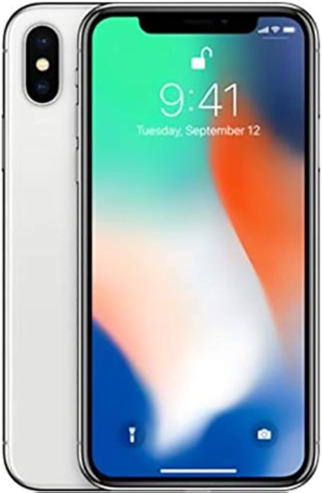 Apple iPhone X without FaceTime - 64GB, 4G LTE, Silver : Buy