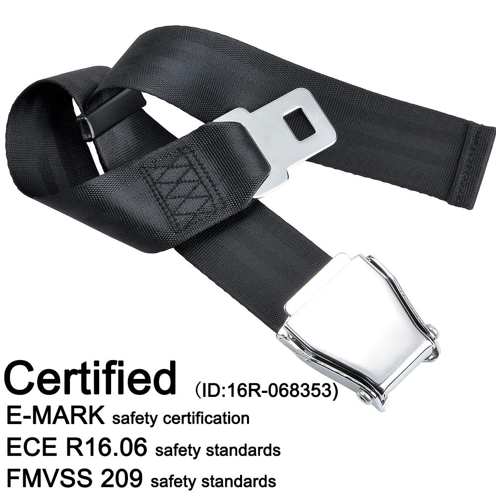 Amazon | ACBungji飛行機用シートベルトエクステンダー（E11付き