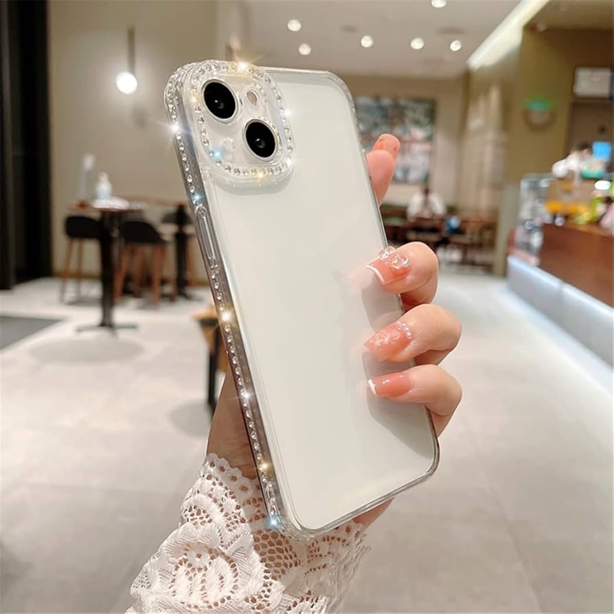 Amazon.co.jp: iPhone 13 Proケース 6.1インチ 対応 可愛い キラキラ