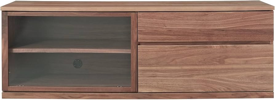 Amazon｜MUJI 無印良品 木製AVラック 幅150×奥行44×高さ50.5cm