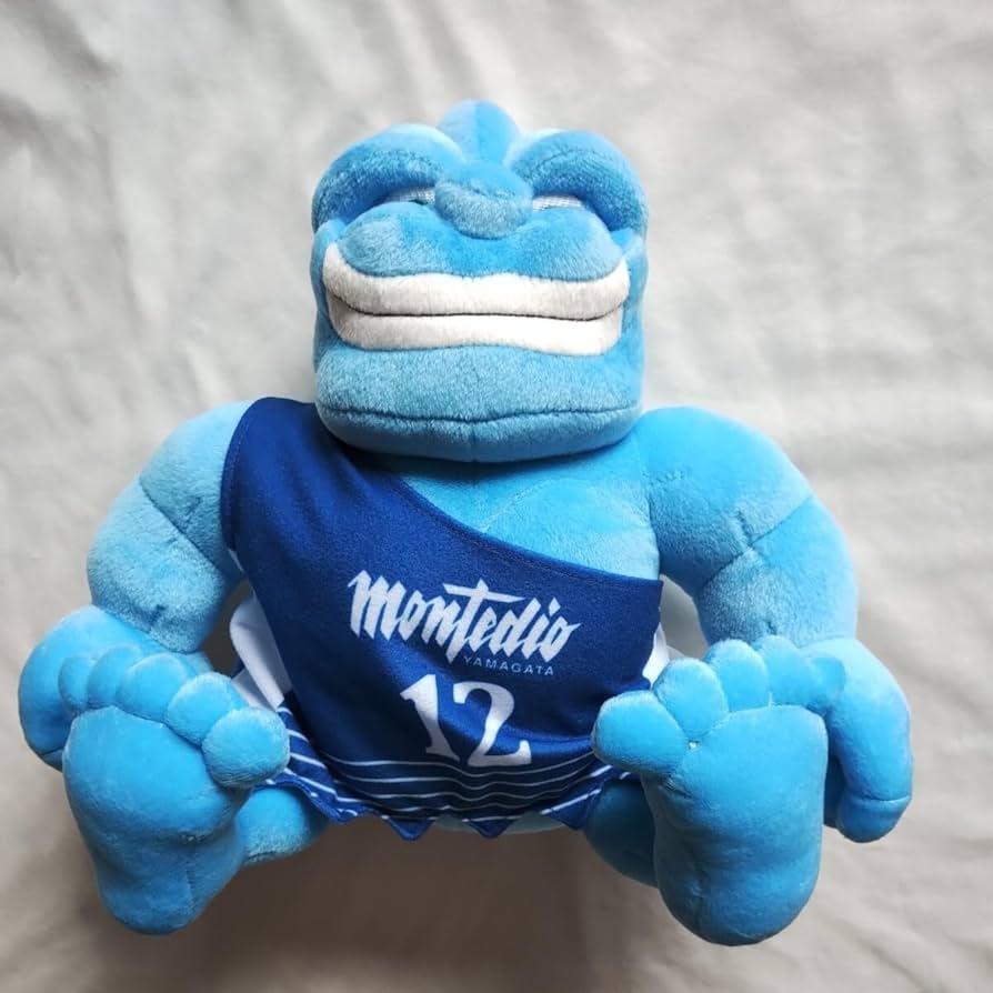 Amazon.co.jp: モンテスぬいぐるみ モンテディオ山形 Jリーグ