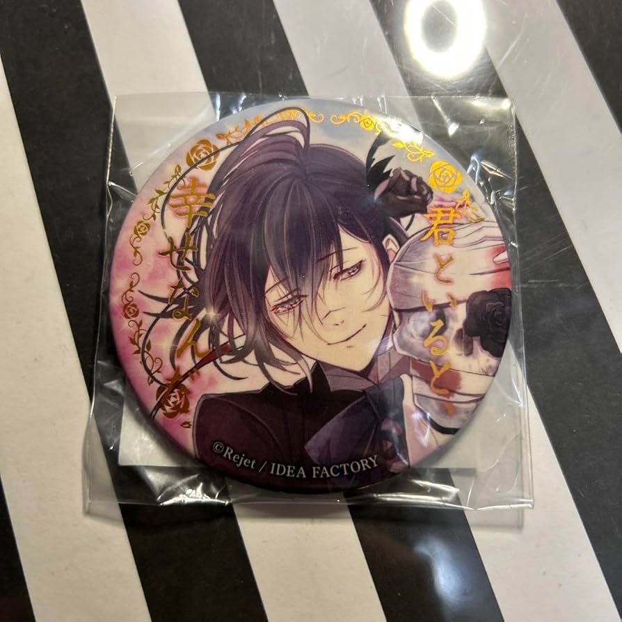 DIABOLIK LOVERS 無神アズサ 万魔殿 ホロ 缶バッチ 【公式通販