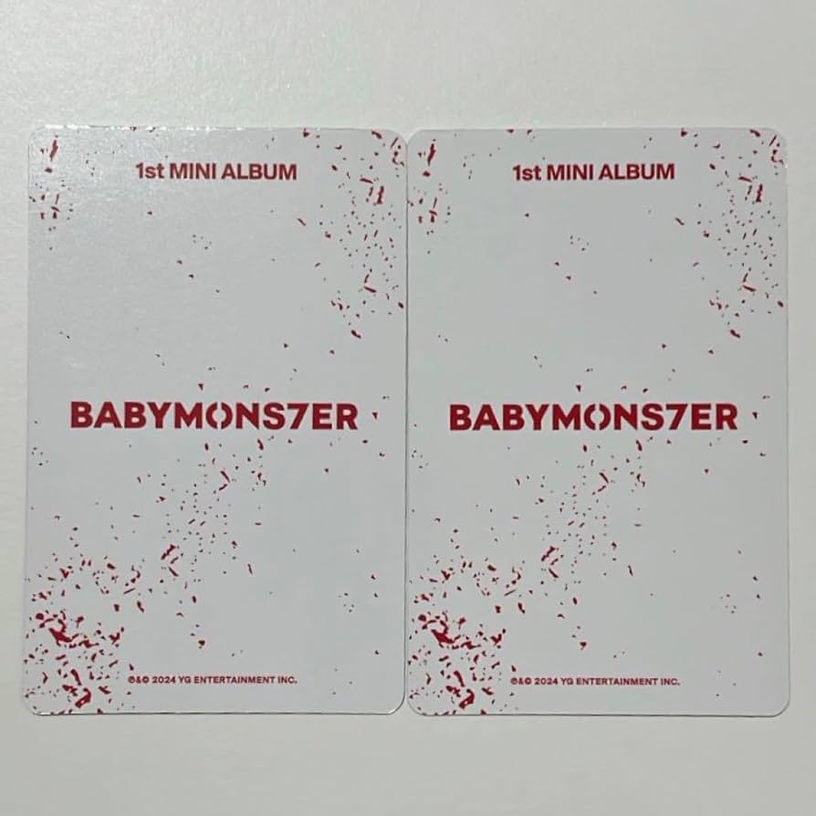 Amazon.co.jp: チキタ ベビモン トレカ 2枚 封入 BABYMONSTER チキータ