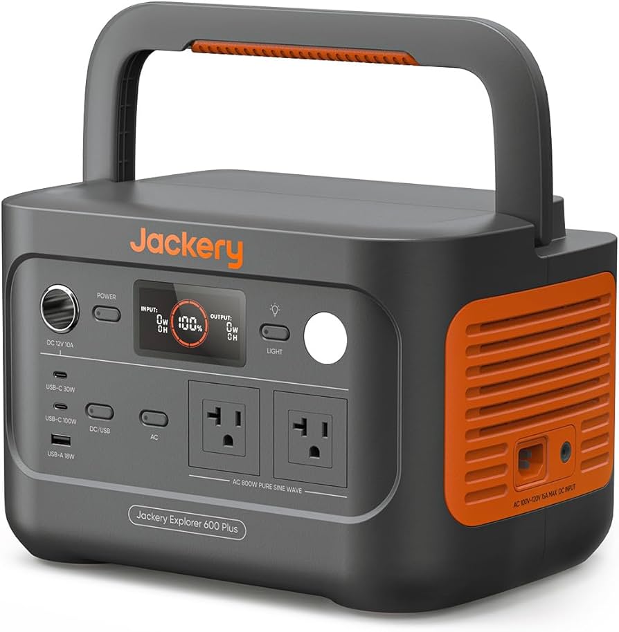 Amazon.co.jp: Jackery ポータブル電源 600 Plus 632Wh リン酸鉄 長