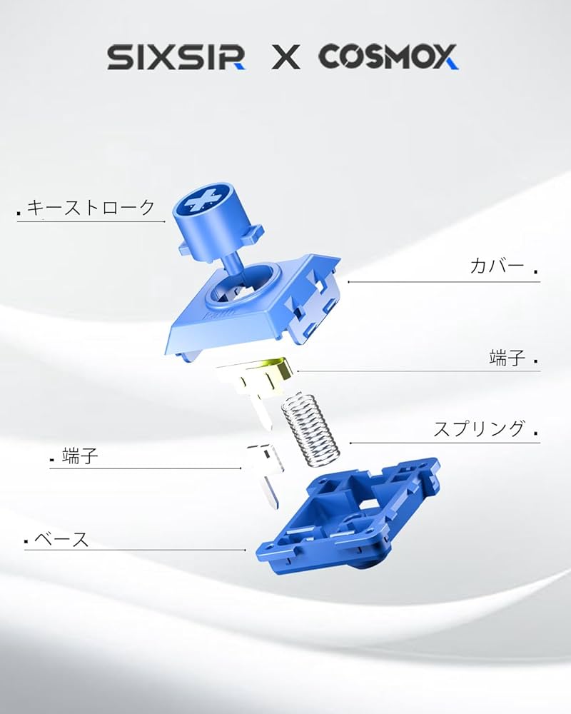 Amazon.co.jp: Kailh Wind Engine カスタマイズ ロープロファイルキー