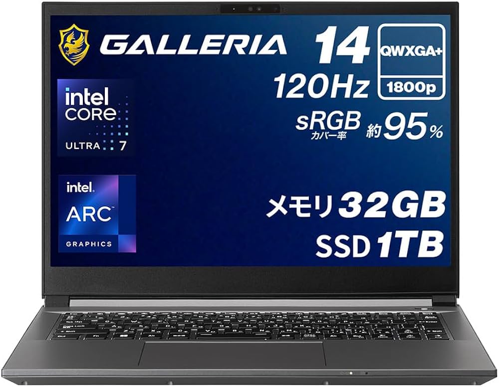ガレリア】爆速Corei7/SSD250GB/1TB ゲーミングノート A13