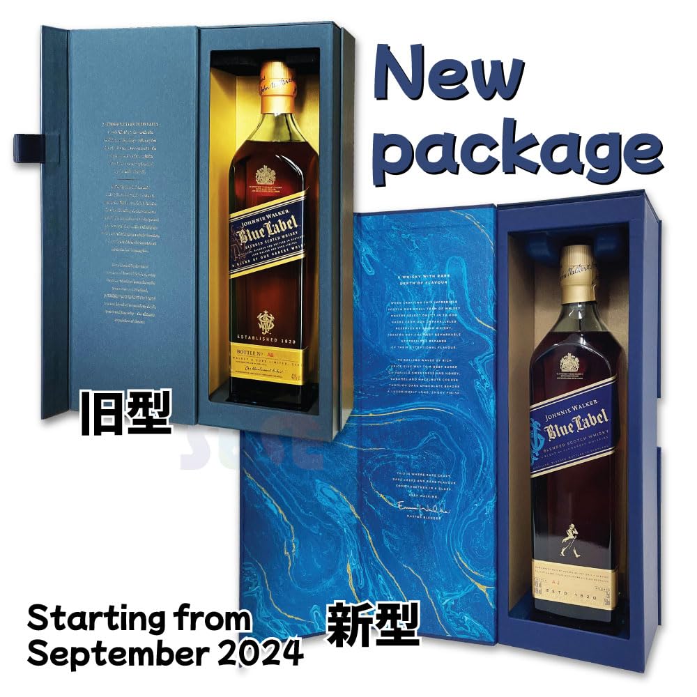 Amazon.co.jp: [新型 正規品] ジョニーウォーカー ブルーラベル 750ml