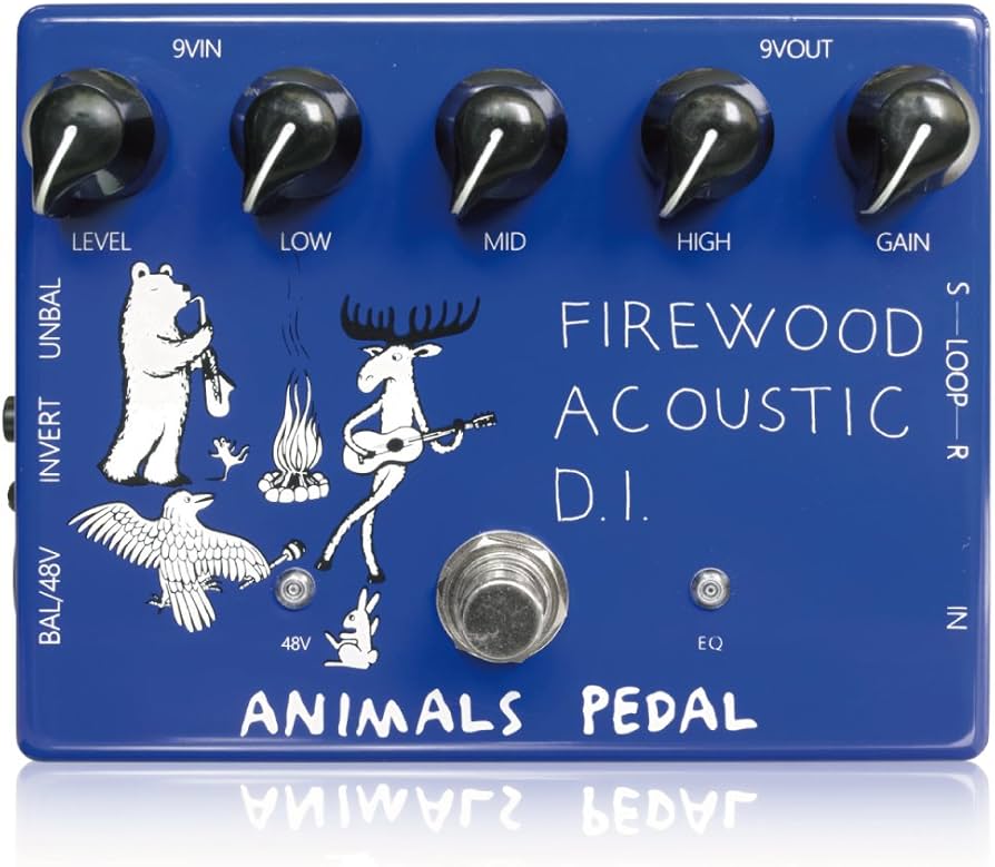 Amazon | Animals Pedal (アニマルズペダル) Firewood Acoustic D.I.