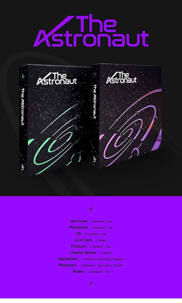 BTS, JIN, KIM SEOKJIN, KIM SEOK JIN - BTS JIN THE ASTRONAUT Album