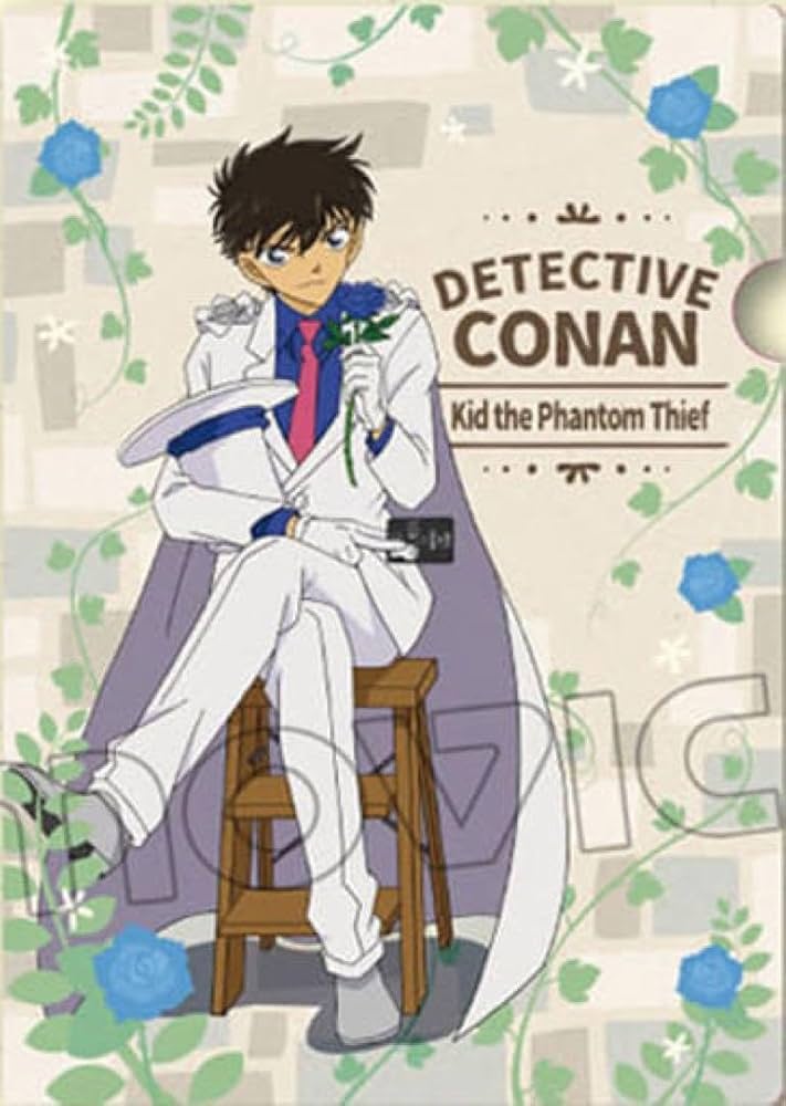 まじっく快斗 クリアファイル 黒羽快斗 怪盗キッド 人気柄 貴重品 激