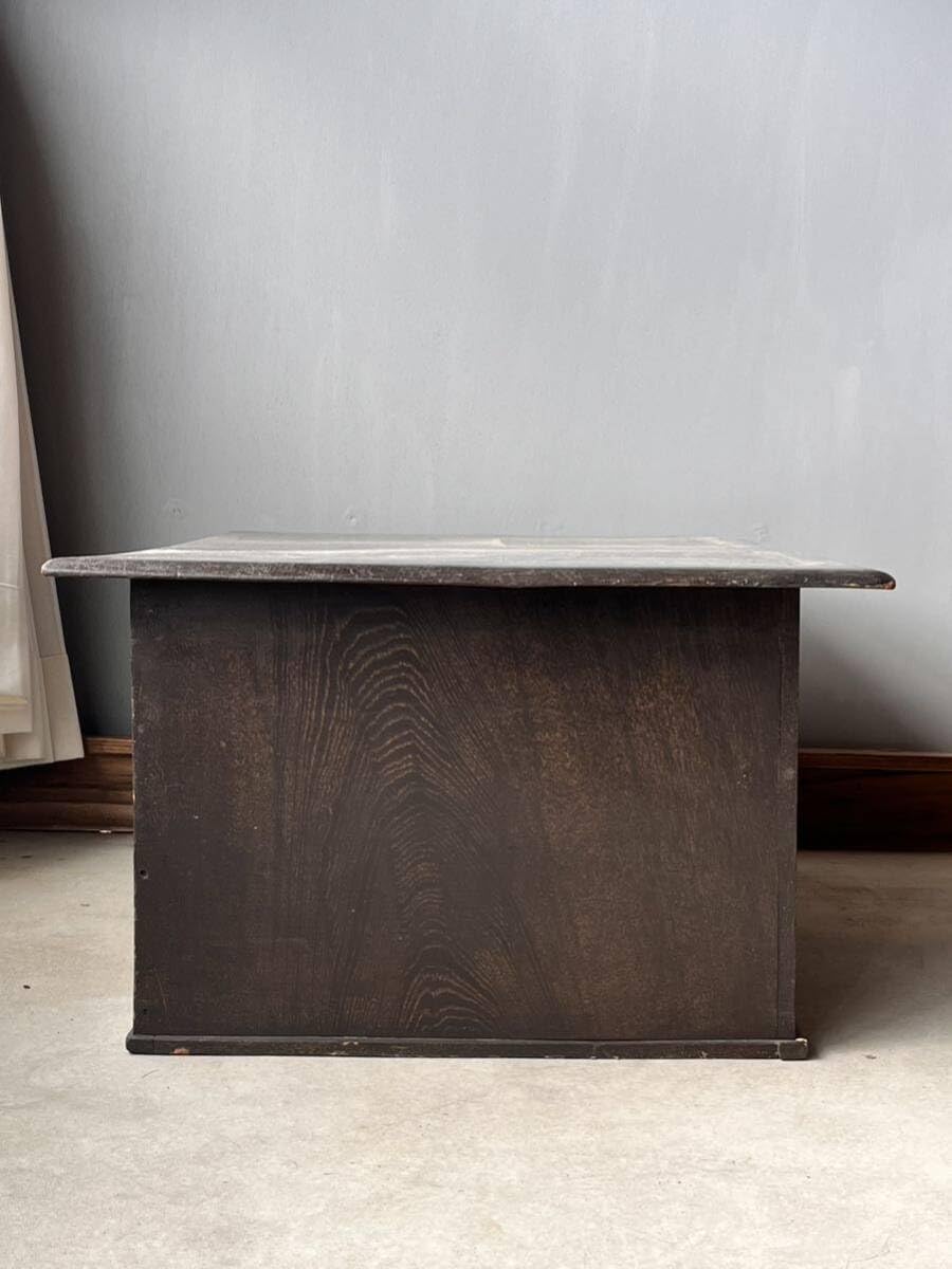 Amazon.co.jp: 文机飾り台展示台アンティークローテーブル座机昭和