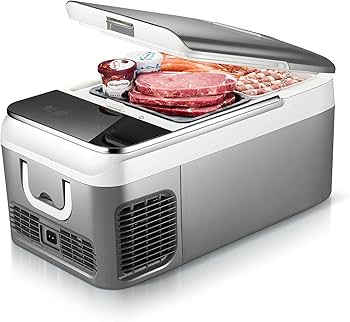 Amazon.co.jp: 東京Deco 車載家庭両用 ポータブル冷蔵庫 急速冷凍 26L