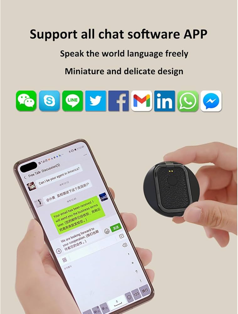 Amazon.co.jp: 言語翻訳機 チャットGPTとインターフェース 翻訳