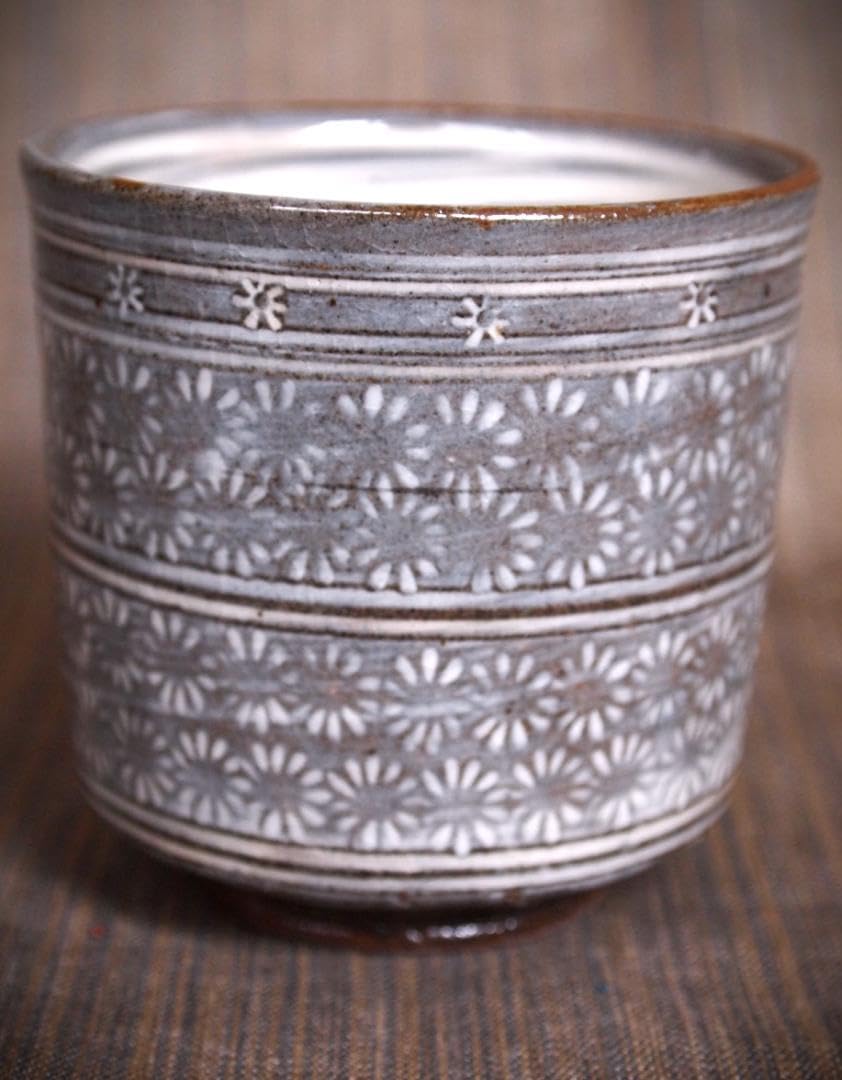 人気作家☆中里隆【師：小山富士夫＆中里太郎右衛門】☆唐津三島湯のみ