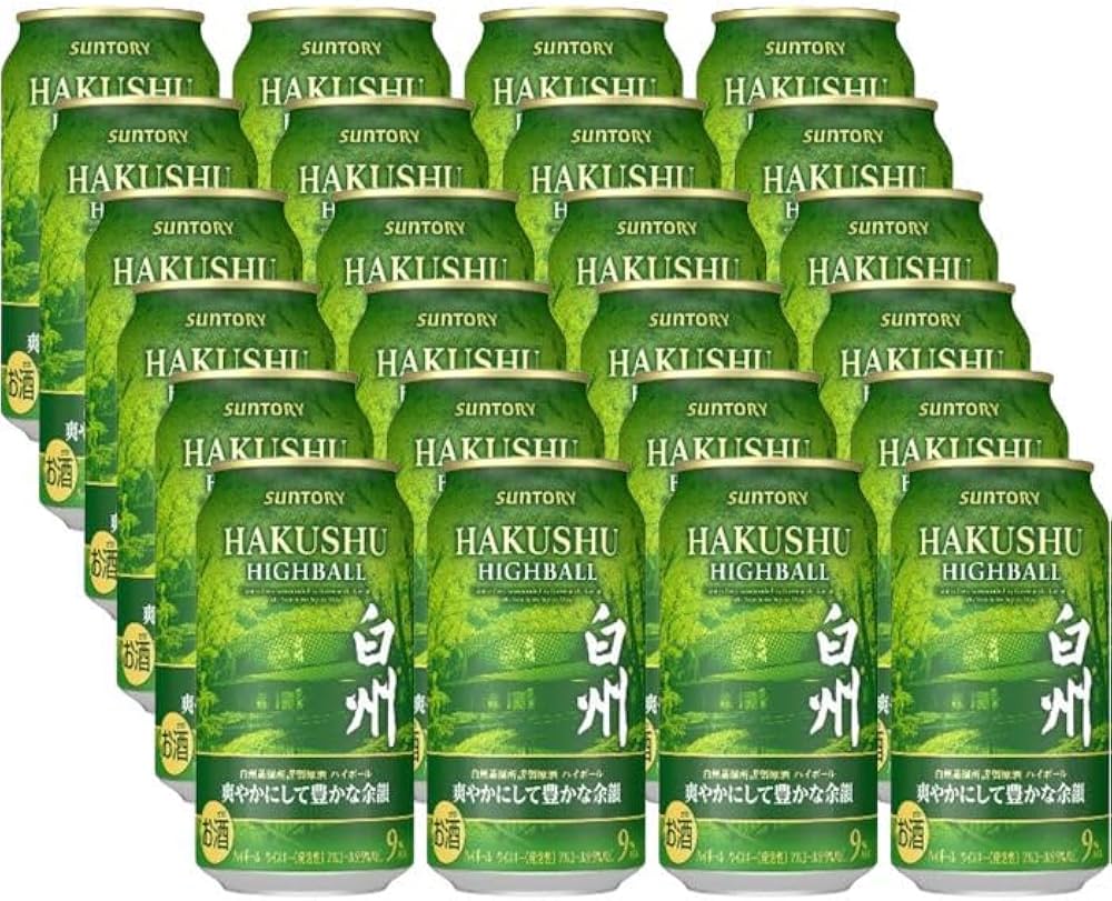 Amazon.co.jp: 白州 ハイボール 缶 白州 爽やかにして豊かな余韻 350ml