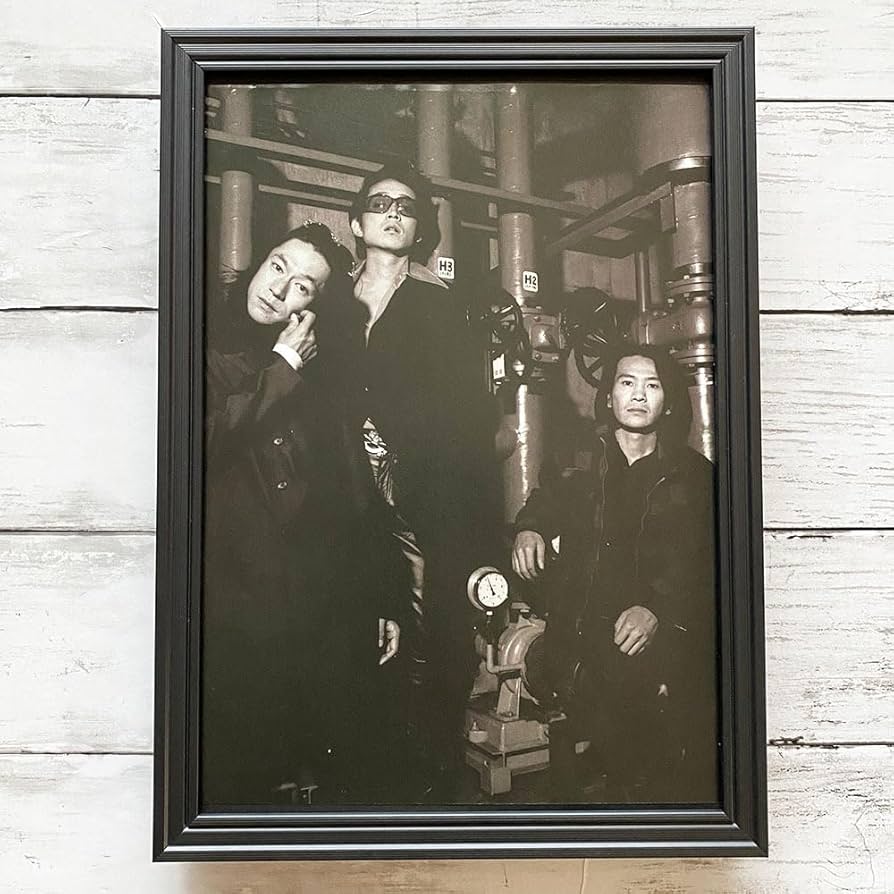 Amazon.co.jp: 額装品浅井健一照井利幸中村達也 BLANKEY JET CITY