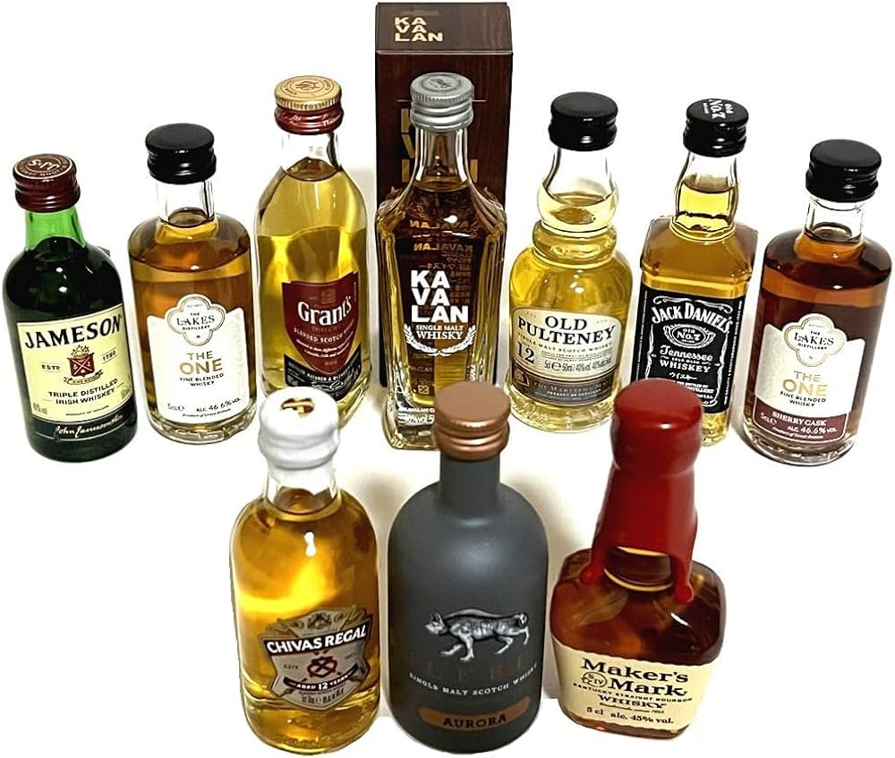 ウイスキーミニチュアボトル