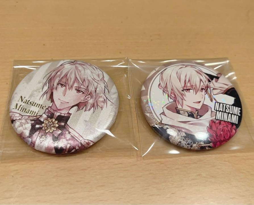 アイナナ 八乙女楽 カプ缶 缶バッジ BW ブラホワ アイナナ 八乙女楽