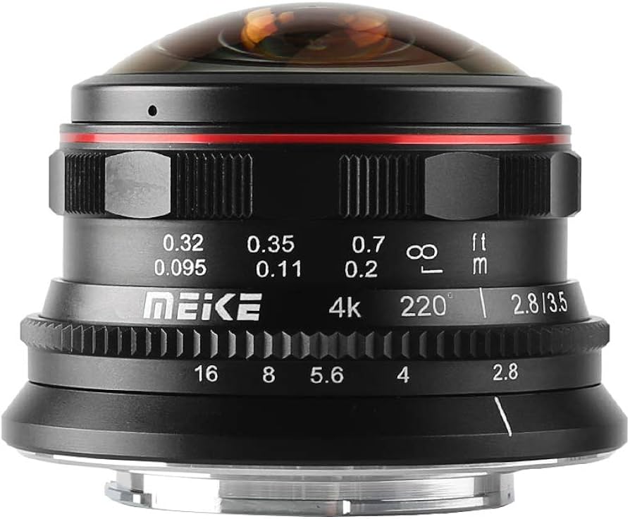 Amazon.com : MEKE MK-3.5mm f2.8 Ultra Wide Circular Fisheye Lens