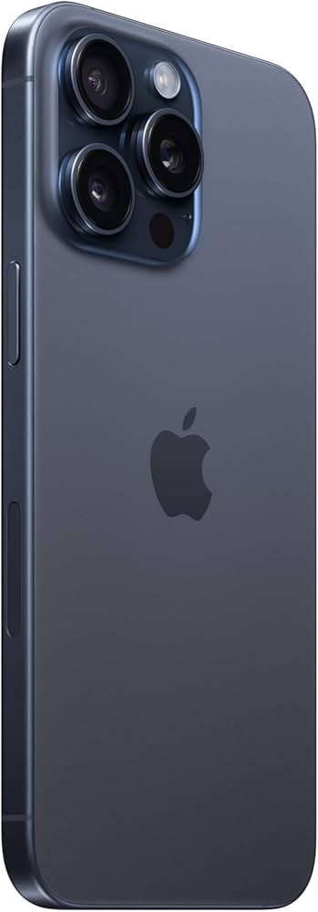 Amazon.com: Apple iPhone 15 Pro Max, 256GB, Blue Titanium for