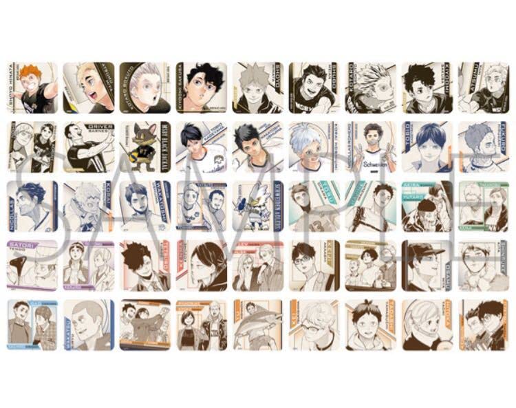 ハイキュー‼︎アートコースター第4弾 box ハイキュー アートコースター