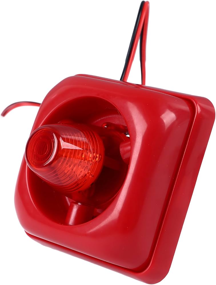 Amazon.co.jp: 工業用サイレン警報器 火災警報器 工業用サウンドライト