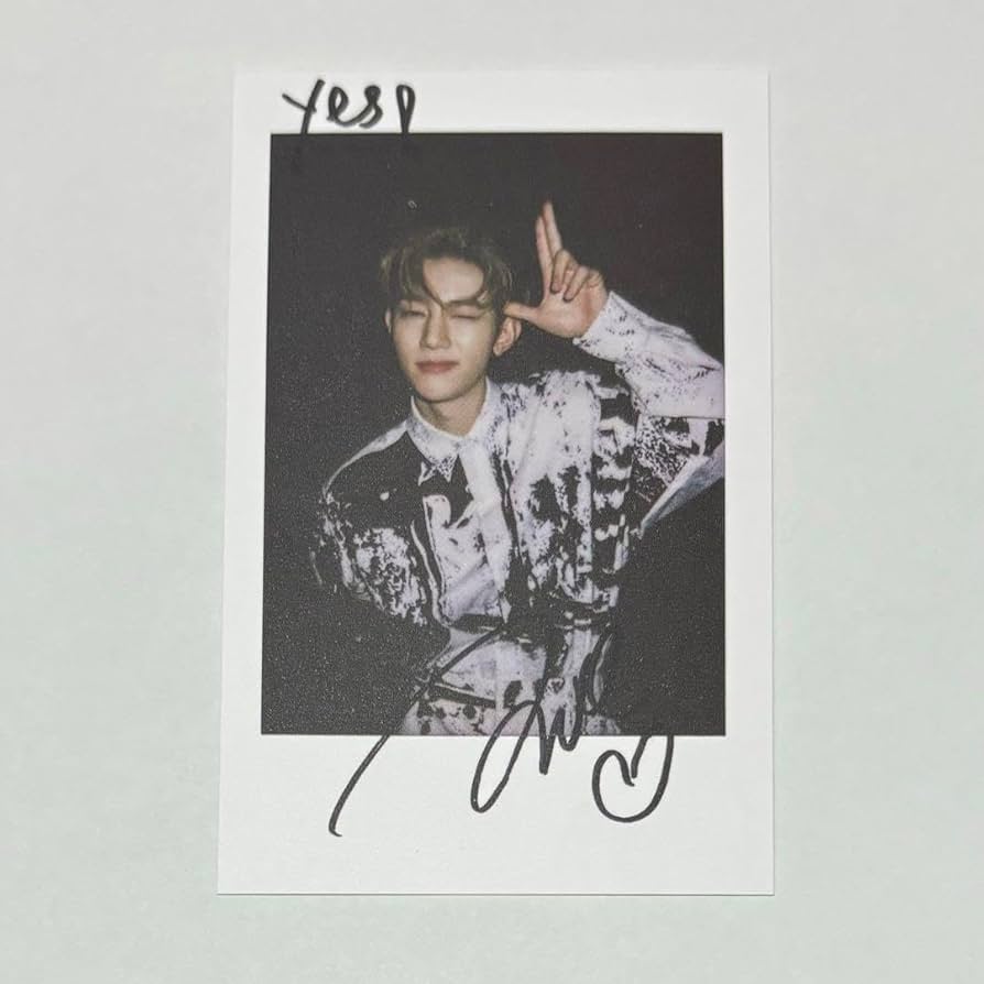 ゼベワン ZB1 ワルツ CD 購入特典 B賞 直筆 サイン チェキ ハンビン