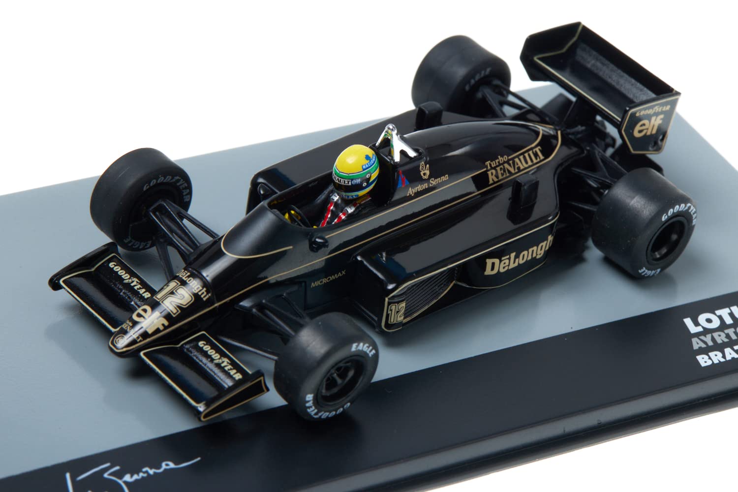 Amazon.co.jp: F1 ミニカー 1/43【ロータス 98T】ブラジルGP 1986
