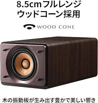 Amazon.co.jp: JVCケンウッド JVC EX-S55-B ウッドコーンシリーズ