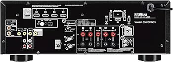 Yamaha RX-V385 5.1-Channel 4K Ultra HD AV Receiver with Bluetooth